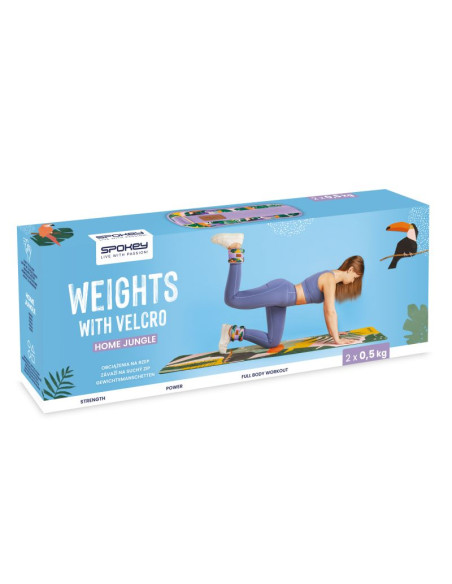 Obciążenia na kostki i nadgarstki spokey home jungle