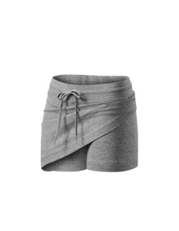 Spódnica damska two in one (ciemnoszary melanż)