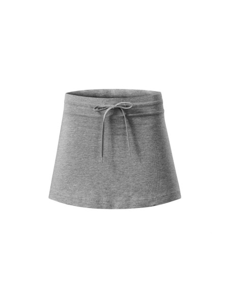 Spódnica damska two in one (ciemnoszary melanż)