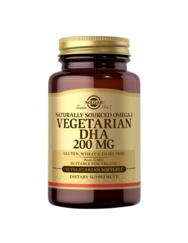 Solgar Omega-3 Vegetarian Dha 200 Mg (50 Kaps.)