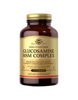 Solgar Glucosamine Msm Complex Shellfish-Free - Kompleks Glukozaminy Msm (120 Kaps.)