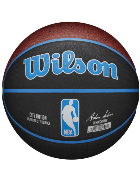 Piłka do koszykówki wilson nba team city collector oklahoma city thunder ball