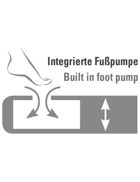 Materac high peak texas 185x47x6,5cm 41003