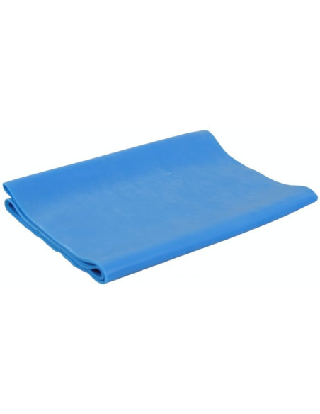 Guma fitness profit medium 120x15x0,45cm niebieska dk 2227