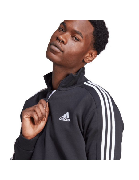Bluza adidas essentials fleece 3-stripes 1/4-zip m