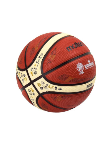 Piłka do koszykówki molten eurobasket 2025 replika mini