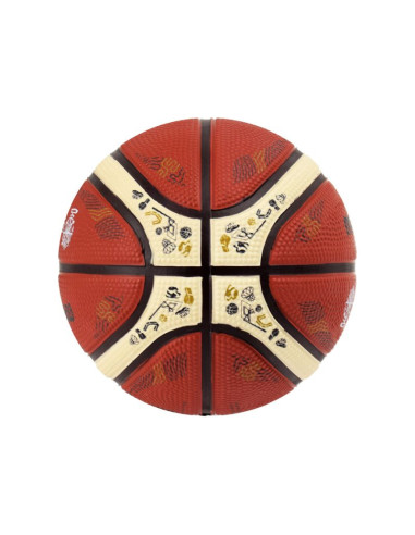 Piłka do koszykówki molten eurobasket 2025 replika mini