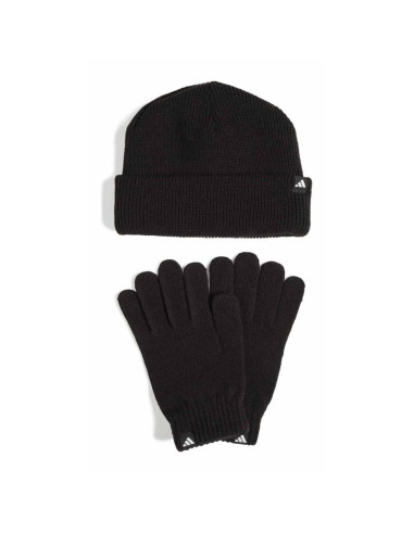 Czapka adidas beanie + rękawiczki glove