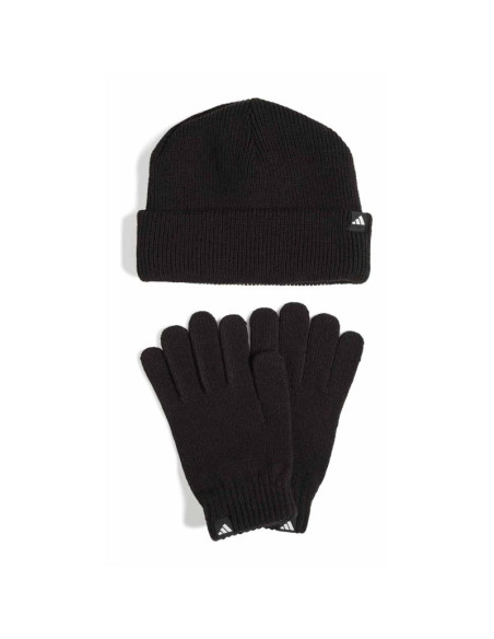 Czapka adidas beanie + rękawiczki glove