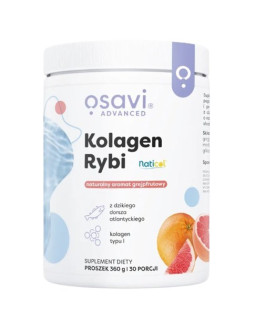 Osavi Kolagen Rybi Z Dzikiego Dorsza, Cytryna (360 G)