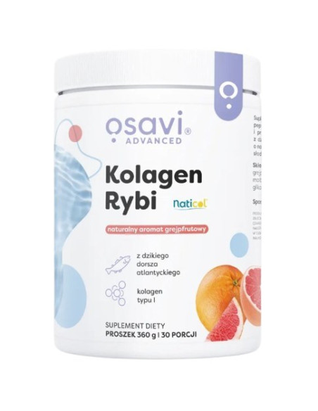 Osavi Kolagen Rybi Z Dzikiego Dorsza, Cytryna (360 G)