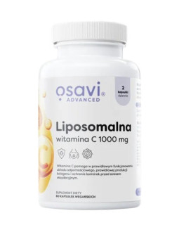 Osavi Liposomalna Witamina C, 1000 Mg (60 Kaps.)