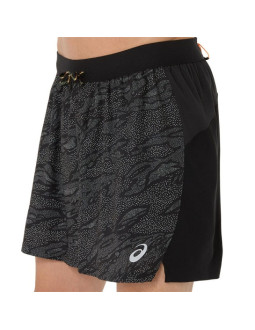 Spodenki asics fujitrail all over print 5in short m