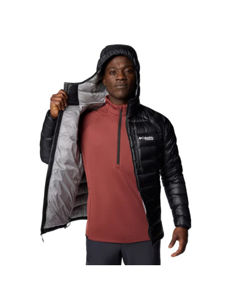 Kurtka columbia arctic crest down hooded jacket m