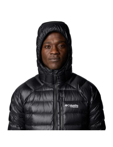 Kurtka columbia arctic crest down hooded jacket m