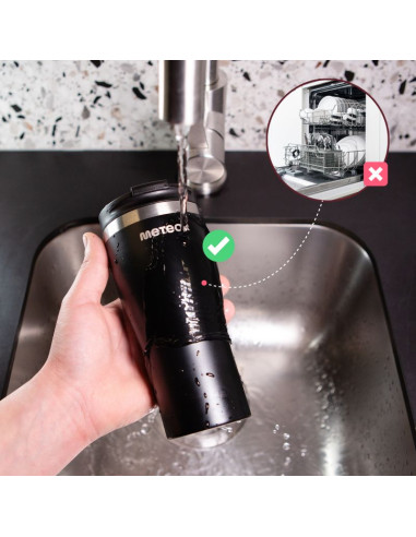 Kubek termiczny meteor otwierany