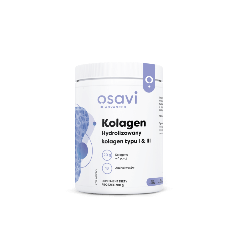 Kolagen Hydrolizowany typu I & III (300 g)