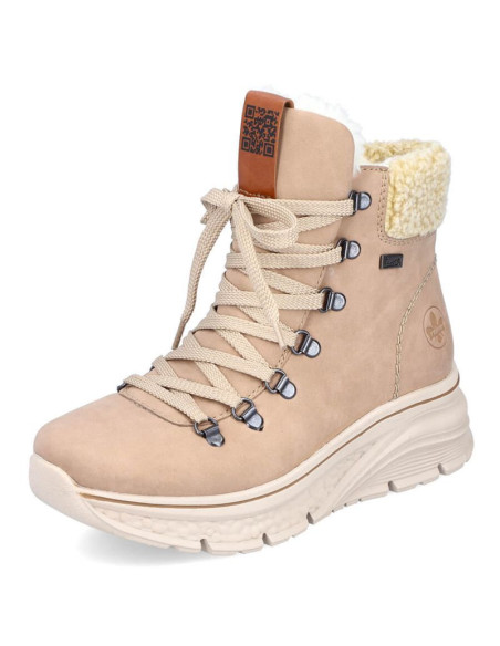 Wodoodporne botki śniegowce ocieplane rieker w