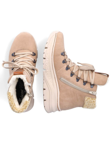 Wodoodporne botki śniegowce ocieplane rieker w