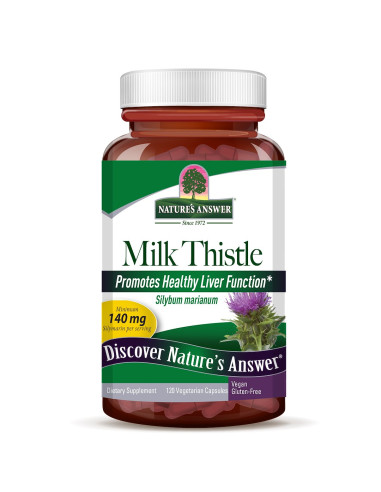 Nature's Answer Milk Thistle Seed Extract - Ekstrakt Z Nasion Ostropestu Plamistego (120 Kaps.)