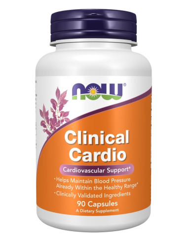 Now Foods Clinical Cardio - Wsparcie Serca (90 Kaps.)