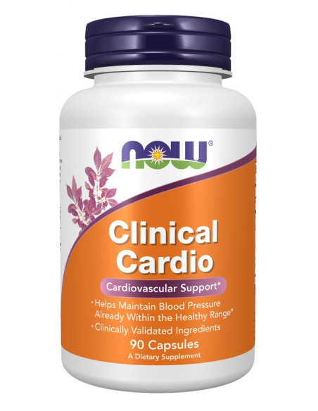 Now Foods Clinical Cardio - Wsparcie Serca (90 Kaps.)