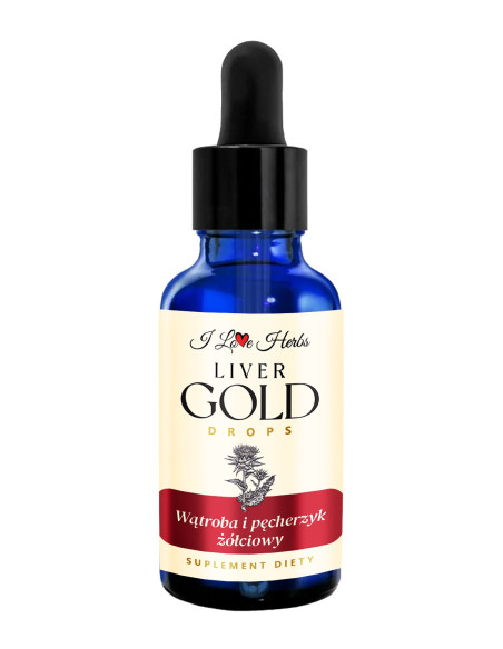 I Love Herrbs - Liver Gold Drops Wątroba I Pęcherzyk Żółciowy (50 Ml)