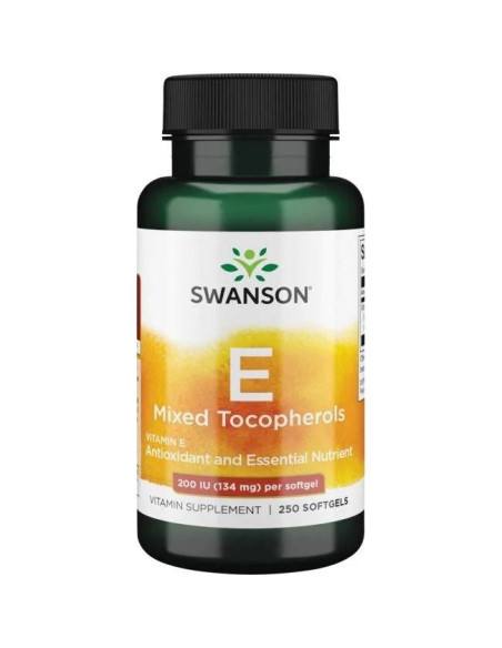 Swanson Witamina E Mieszanka 200 Iu (250 Kaps.)