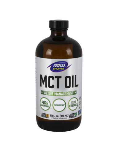 Now Foods Mct Oil - Olej Mct Bezzapachowy (473 Ml)