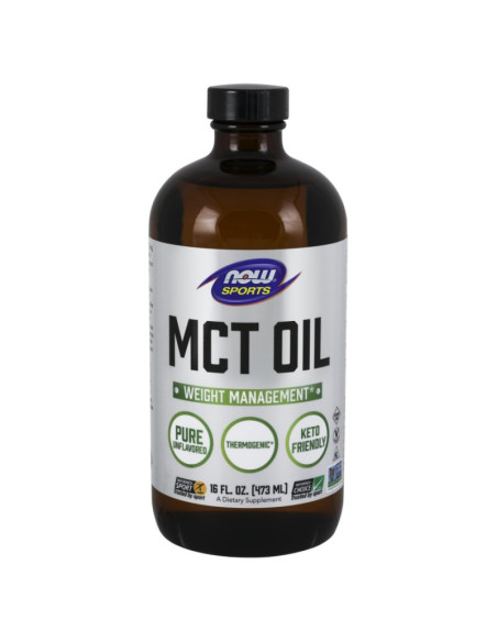 Now Foods Mct Oil - Olej Mct Bezzapachowy (473 Ml)