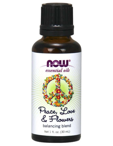 Now Foods Peace, Love & Flowers Oil Blend (30 Ml)