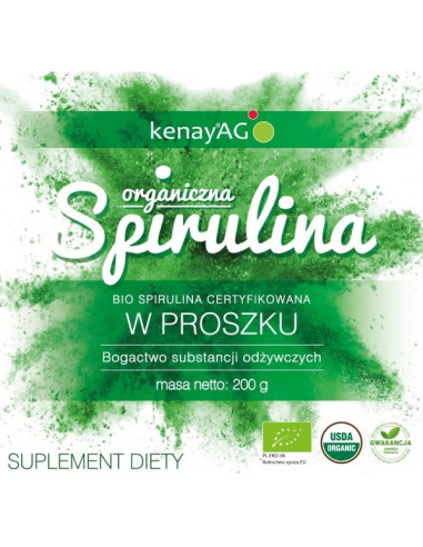 Kenay Eko Organiczna Spirulina (200 G)