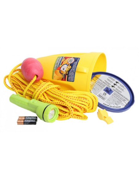 Zestaw ratunkowy na łódkę fox40