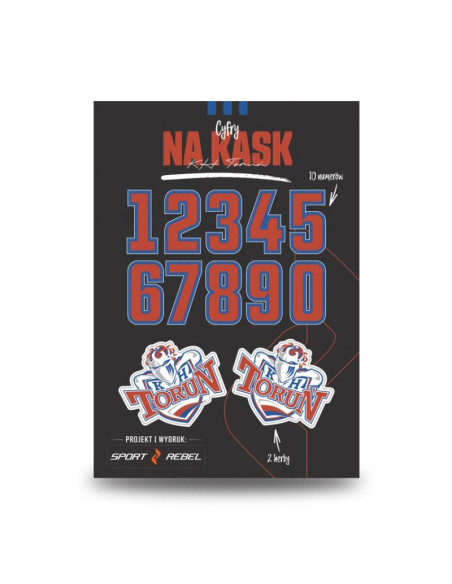 Cyfry na kaski kht toruń