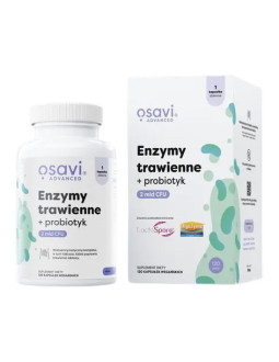 Osavi Enzymy Trawienne + Probiotyk (120 Kaps.)
