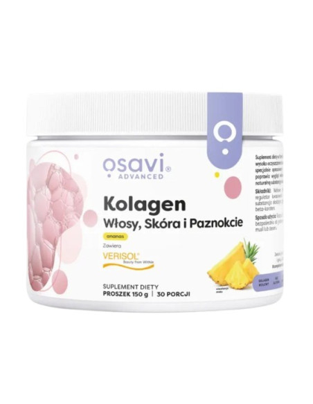 Osavi Kolagen Włosy, Skóra I Paznokcie, Ananas (150 G)