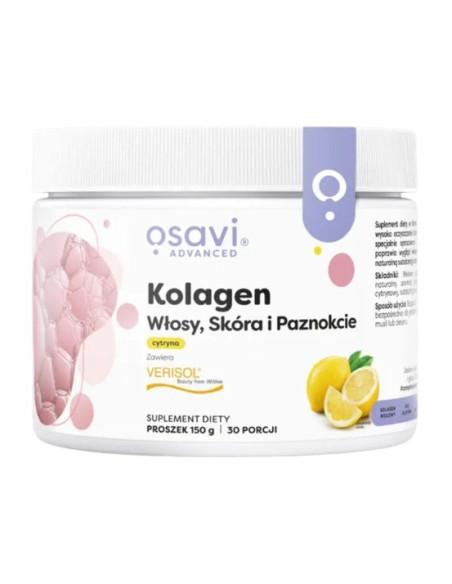 Osavi Kolagen Włosy, Skóra I Paznokcie, Cytryna (150 G)
