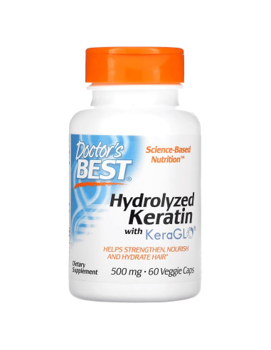 Doctor's Best Hydrolyzed Keratin 500 Mg (60 Kaps.)