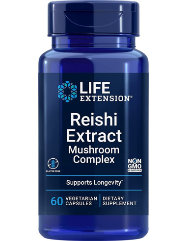 Life Extension Reishi Extract Mushroom Complex (60 Kaps.)