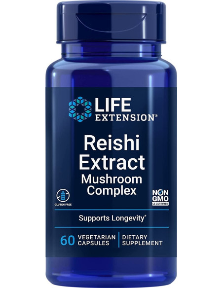 Life Extension Reishi Extract Mushroom Complex (60 Kaps.)