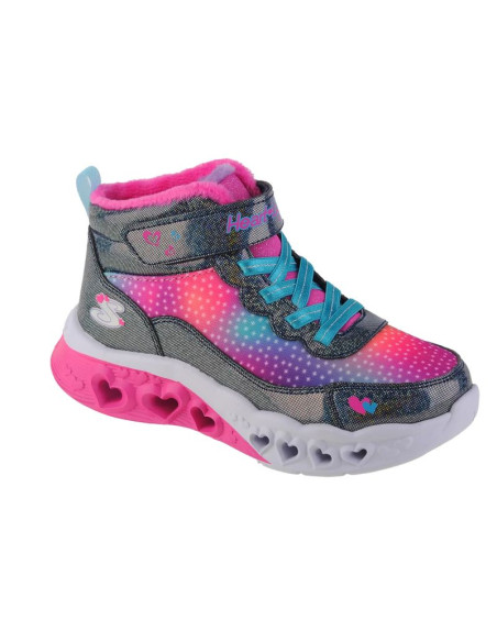 Buty skechers flutter heart lights - simple amor jr 302677l