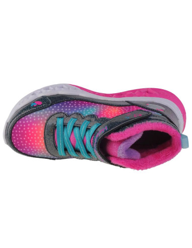 Buty skechers flutter heart lights - simple amor jr 302677l