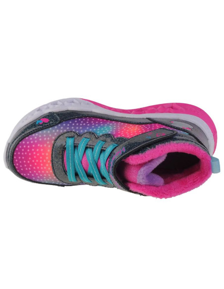 Buty skechers flutter heart lights - simple amor jr 302677l