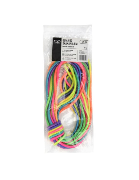 Guma do skakania tęczowa 5m smj sport