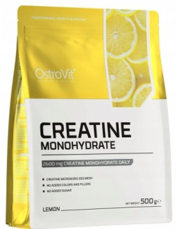 Ostrovit Monohydrat Kreatyny - Smak Cytrynowy (500 G)