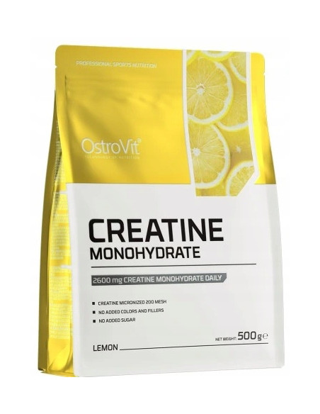 Ostrovit Monohydrat Kreatyny - Smak Cytrynowy (500 G)