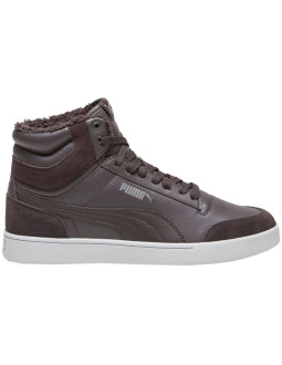 Buty puma shuffle mid fur flat m 387609