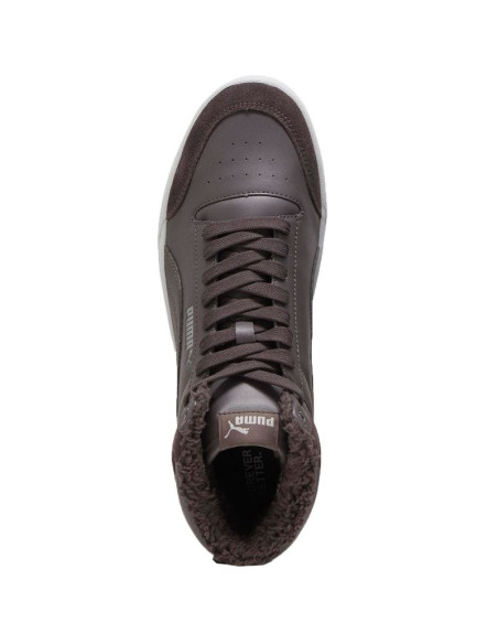 Buty puma shuffle mid fur flat m 387609