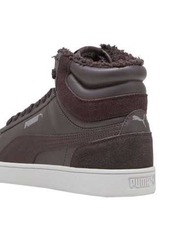 Buty puma shuffle mid fur flat m 387609