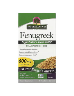 Nature's Answer Fenugreek - Kozieradka (90 Kaps.)